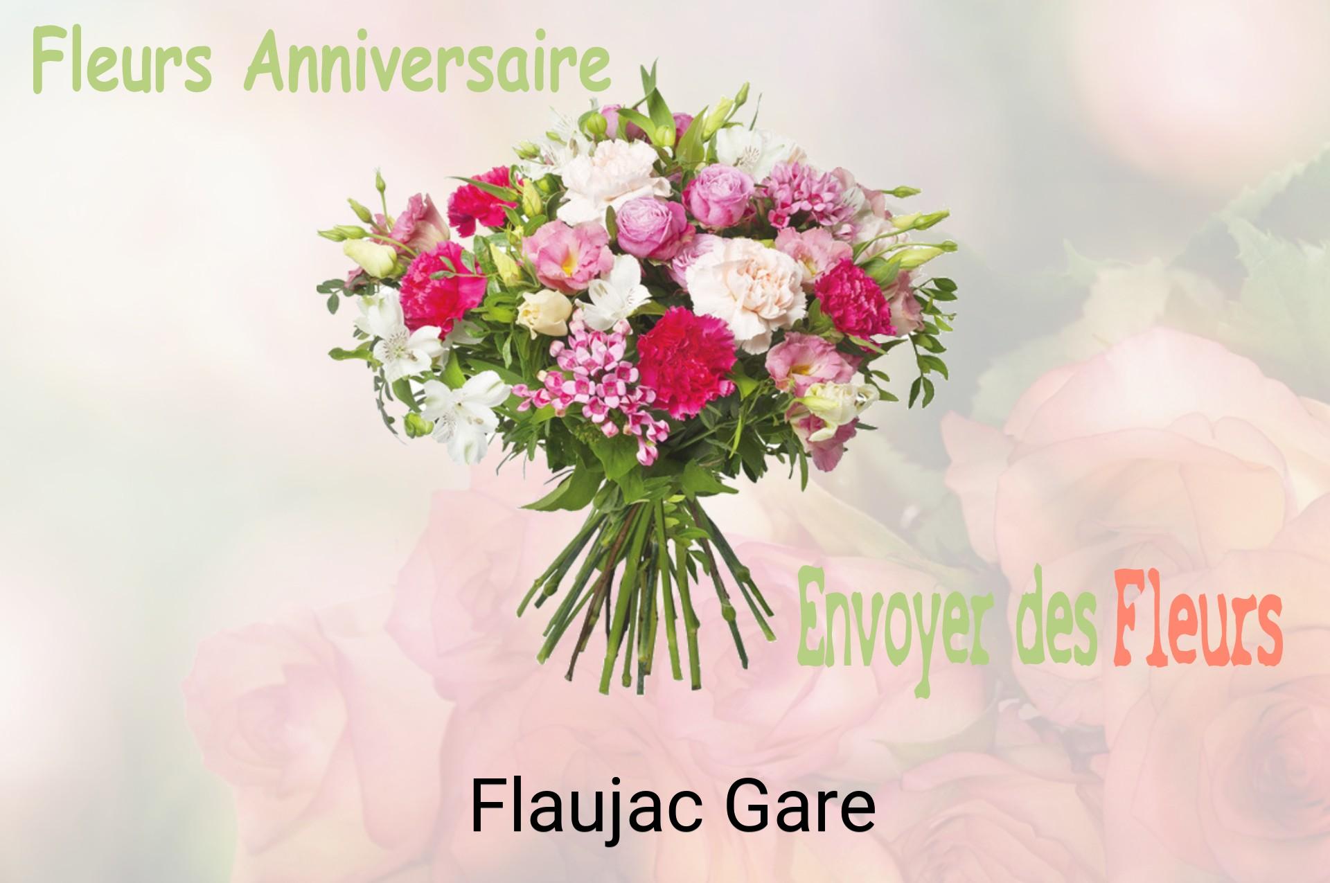 Bouquet de fleurs d’anniversaire livré à Flaujac-Gare